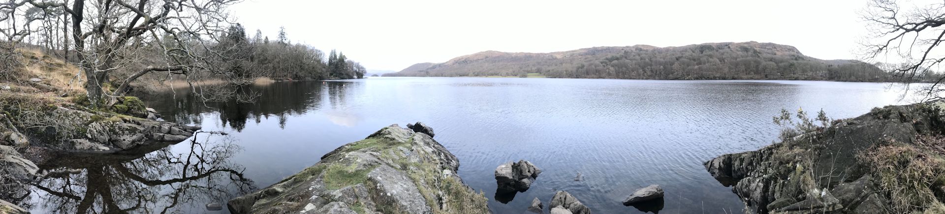 Coniston Water with Wildcat Island